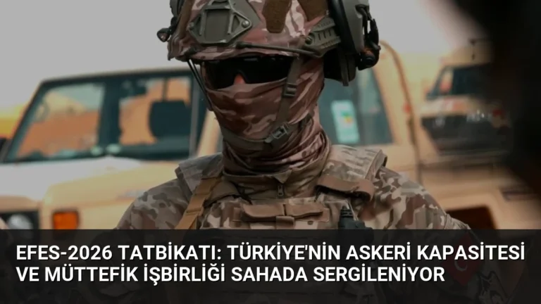 EFES-2026 Tatbikatı: Türkiye’nin Askeri Kapasitesi ve Müttefik İşbirliği Sahada Sergileniyor