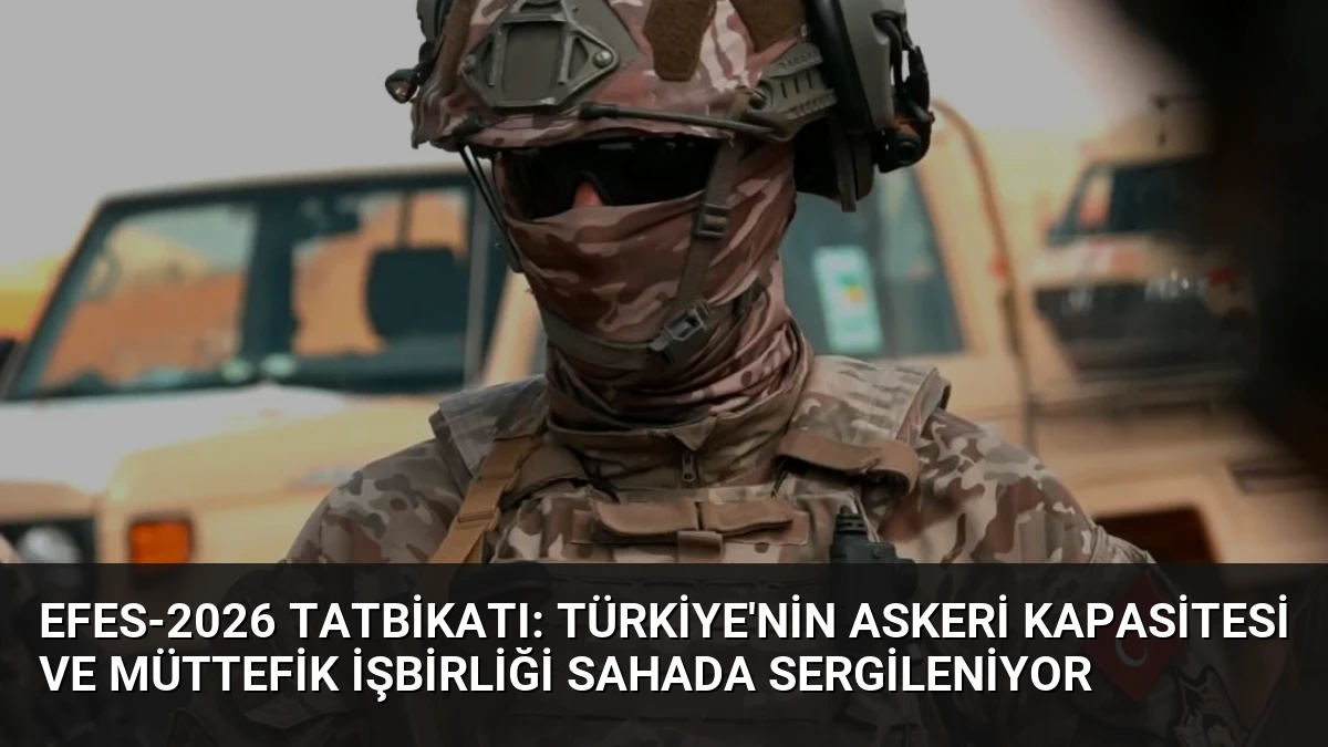 EFES-2026 Tatbikatı: Türkiye’nin Askeri Kapasitesi ve Müttefik İşbirliği Sahada Sergileniyor
