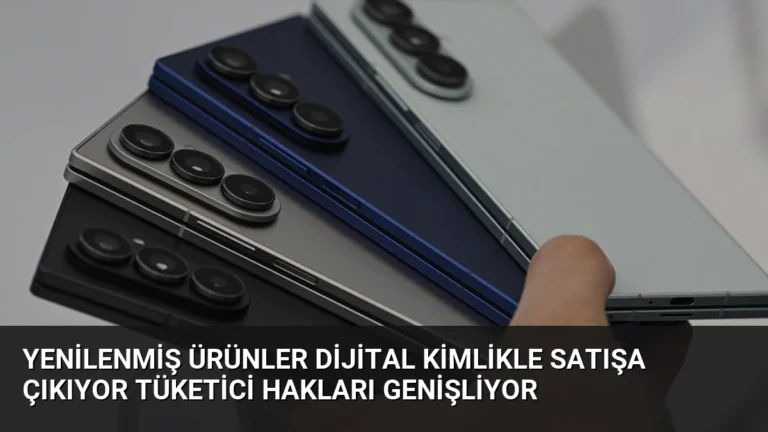 Yenilenmiş Ürünler Dijital Kimlikle Satışa Çıkıyor Tüketici Hakları Genişliyor