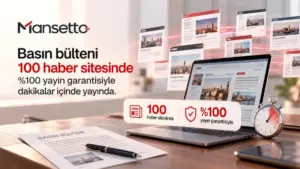 Dijital içerik dağıtım servisi Mansetto kurumsal bültenleri 100 mecrada yayına alıyor