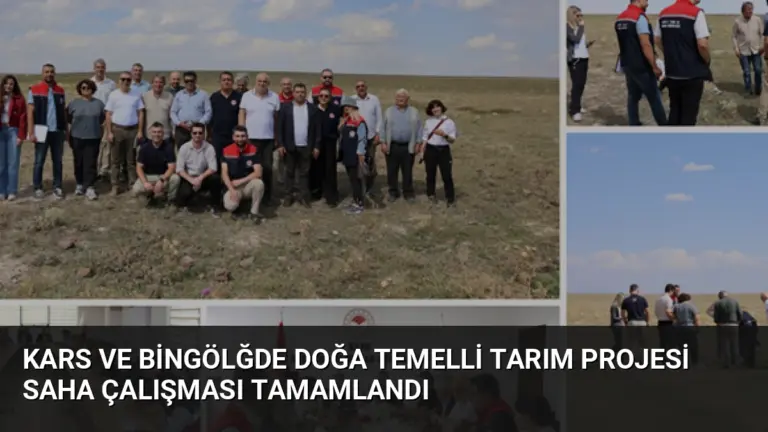 Kars ve Bingölğde Doğa Temelli Tarım Projesi Saha Çalışması Tamamlandı