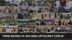 Tarım Sahada 93. Buluşma Çiftçilerle Yapıldı